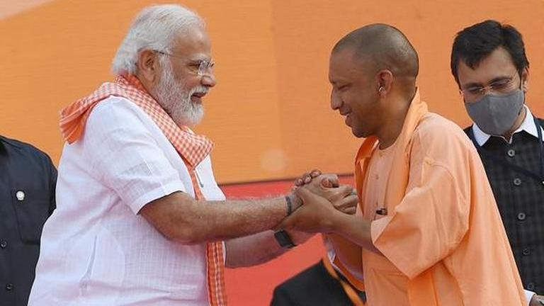 'Modi Proud Of His Heritage, Unlike Nehru', Says Yogi Adityanath ...