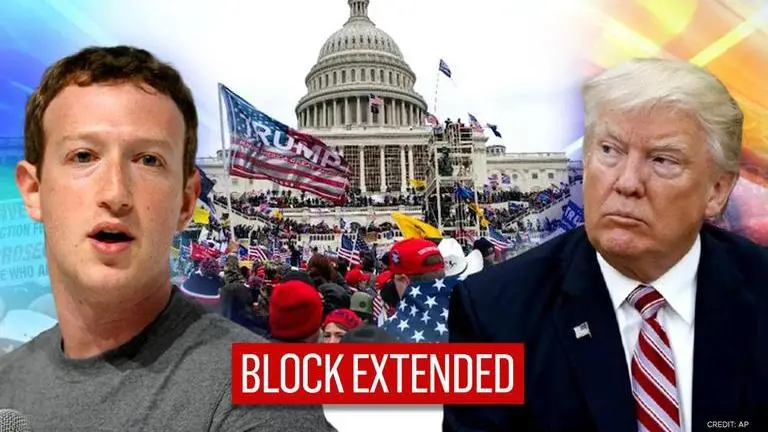 US Capitol riots: Facebook blocks Trump's accounts indefinitely, states 'risks too great' Donald Trump