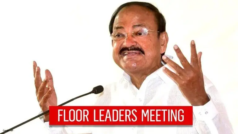 VP M Venkaiah Naidu calls meeting of all RS floor leaders ahead of Budget session M Venkaiah Naidu