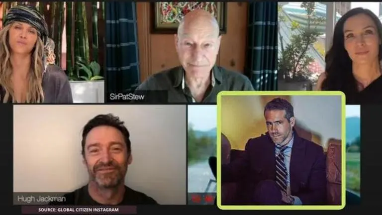 Ryan Reynolds hilariously crashes 'X-Men' reunion, says 'that fell apart quicky'; Watch ryan reynolds