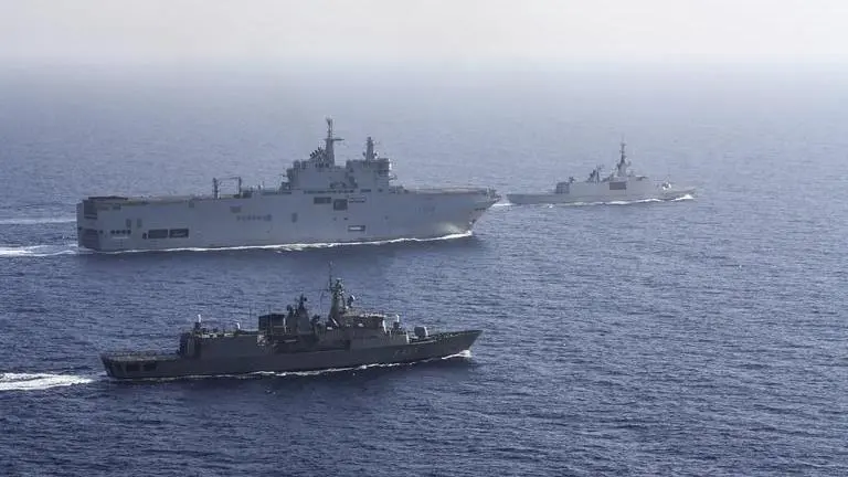 France sends warships to South China Sea to participate in combined military exercise France