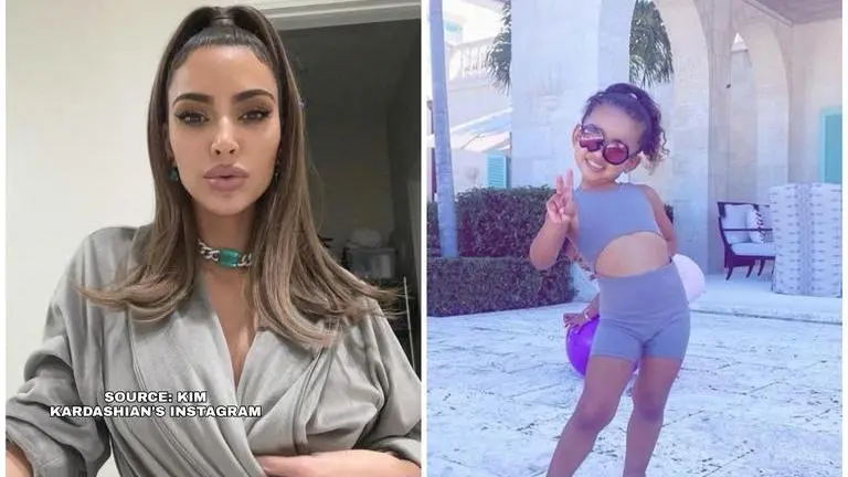 Pictures of Kim Kardashian twinning with daughter Chicago West are too adorable to miss Kim Kardashian and Chicago West/ Credit: Kim Kardashian's Instagram