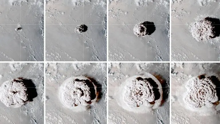 NASA says Tonga volcanic eruption made world's tallest ash plume ever seen by satellites Tonga