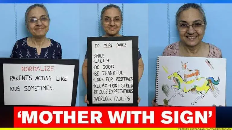 'Mother with sign' : Pranav Sapra narrates his mom's journey. Read
