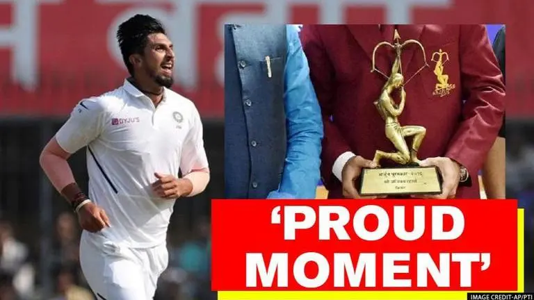 Did a lot of hard work for last 13 years: Ishant Sharma on being honored with Arjuna Award Ishant Sharma