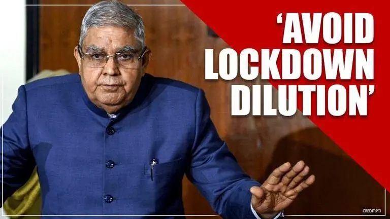 'Time to be under a unified command': Bengal Guv condemns lockdown violations in state West Bengal