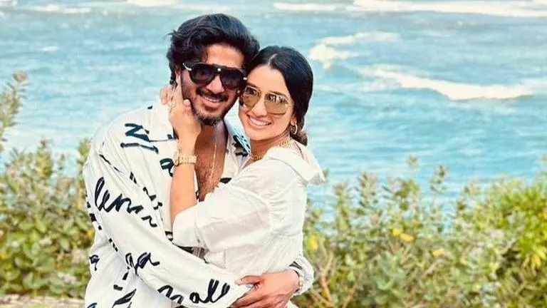 Dulquer Salmaan's adorable birthday post for wife Amal goes viral Dulquer Salmaan's adorable birthday post for wife Amal goes viral