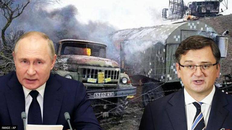 Ukraine fm dmytro kuleba laments 'putin's barbaric war puts entire europe in danger'