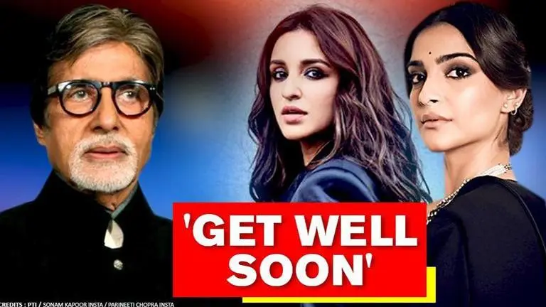Amitabh Bachchan tests COVID Positive: Sonam Kapoor, Sanjay Dutt pray for well being Amitabh Bachchan