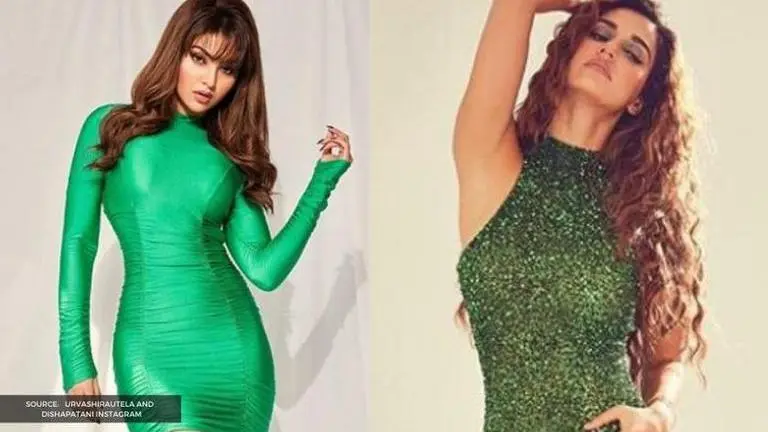 Urvashi Rautela vs Disha Patani: Who rocked the body-hugging green dress better? Urvashi Rautela