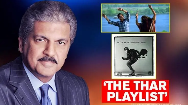 Anand Mahindra reveals The Thar Playlist compiled from people's suggestions