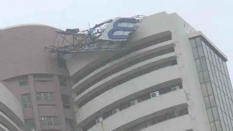Mumbai: BSE building signage damaged, fire brigade help sought as rainfall wreaks havoc Mumbai rains