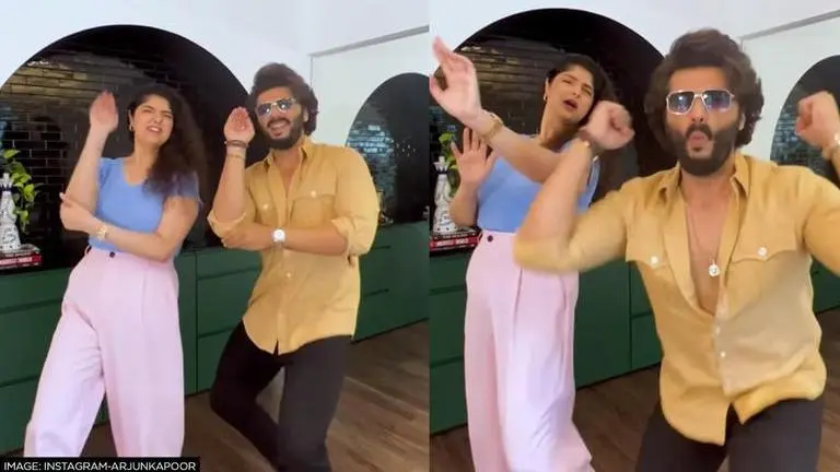 'Jug Jugg Jeeyo': Arjun Kapoor hops on to 'The Punjaabban' song trend with sister Anshula Jugjugg Jeeyo