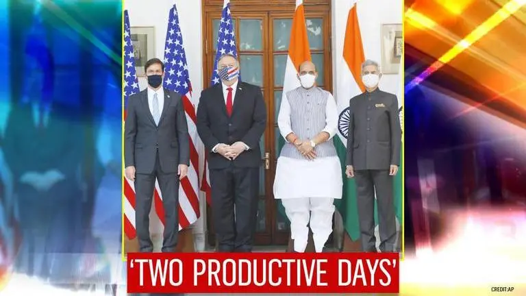 India-US 2+2 talks: 'Cross border terrorism completely unacceptable,' says EAM Jaishankar India