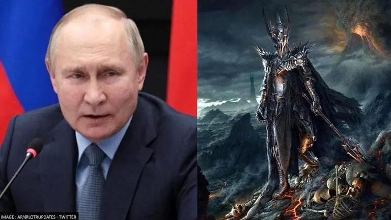 Vladimir Putin’s choice of gifts to CIS allies sparks LOTR jokes highlighting Ukraine war Vladimir Putin Sauron