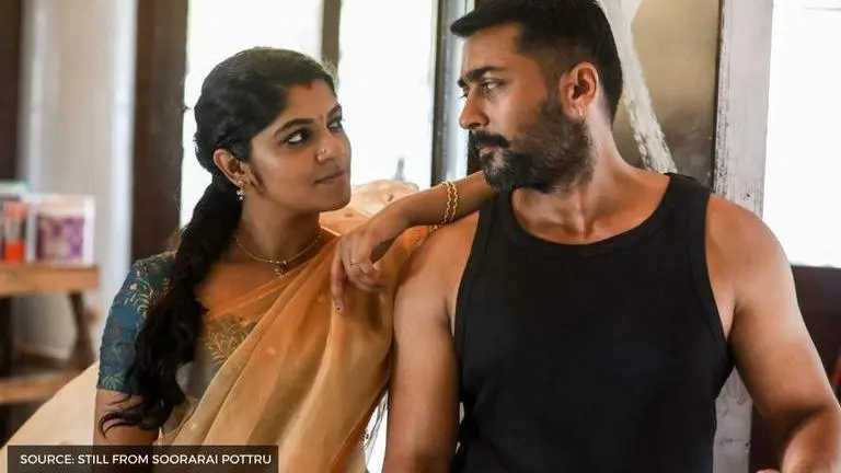 'Soorarai Pottru' Hindi version 'Udaan' to release on Amazon Prime on April 4 Image source: Still from Soorarai Pottru