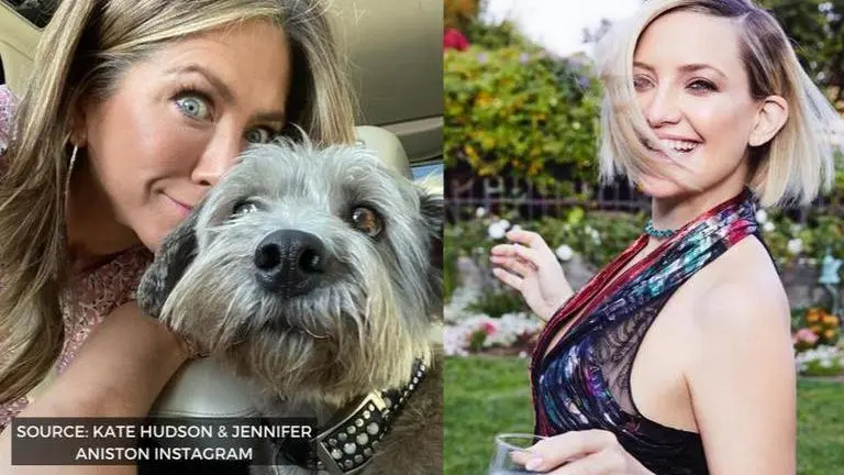 Jennifer Aniston wishes to 'squeeze' Kate Hudson as she wishes her a happy birthday Jennifer Aniston