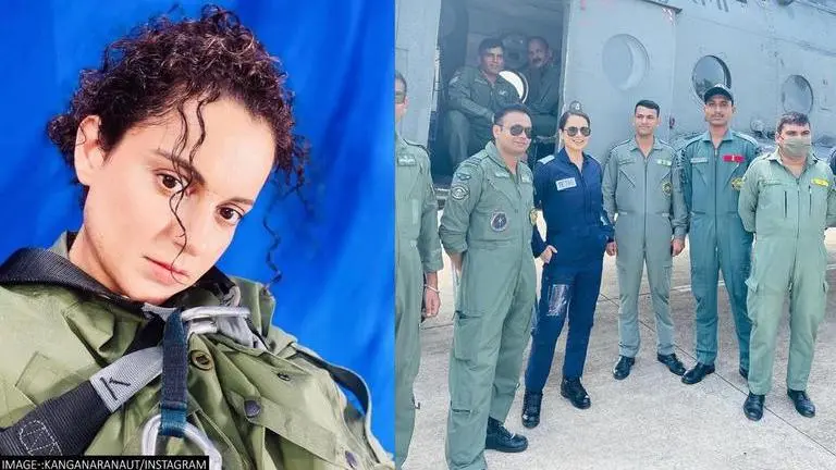 Kangana Ranaut 'eternally grateful' as she wraps up shoot for upcoming film 'Tejas' Kangana Ranaut