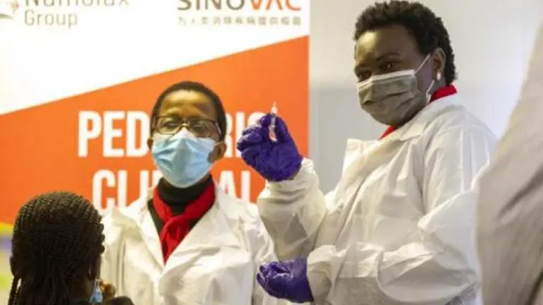COVID-19: South Africa inoculates 2,000 children in trial of China's Sinovac vaccine COVID