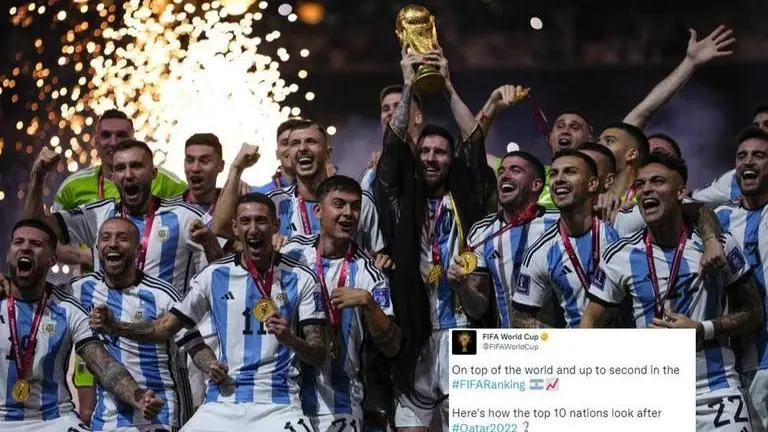 FIFA unveil first football rankings after World Cup 2022, Argentina is still not on top FIFA World Cup 2022
