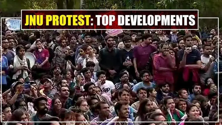 JNU students' protest march to Parliament debilitates Delhi: Top developments JNU