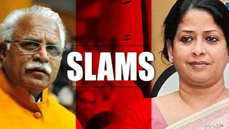 Sharmistha Mukherjee: Khattar a habitual offender with poor mentality Sharmistha Mukherjee