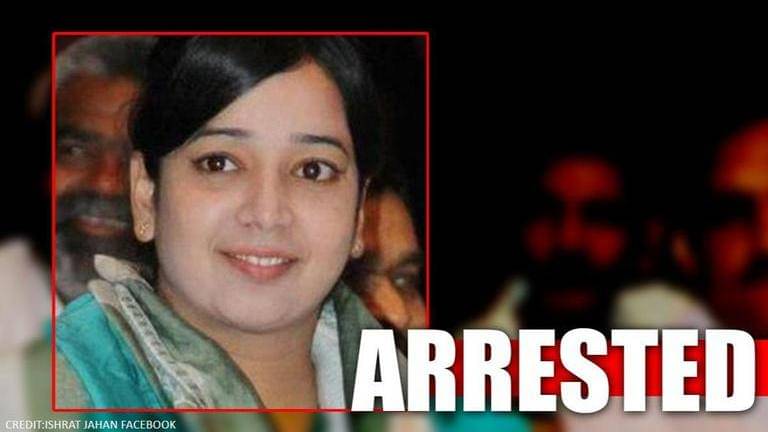 Congress leader Ishrat Jahan arrested for allegedly inciting violence ...