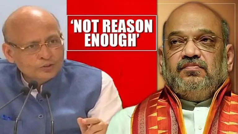 Abhishek Manu Singhvi hints at Supreme Court recourse over CAB; taunts BJP Abhishek
