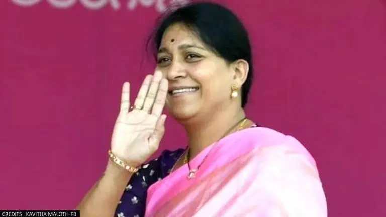 TRS MP Kavitha Maloth convicted of bribing voters during 2019 Lok Sabha elections Kavitha Maloth