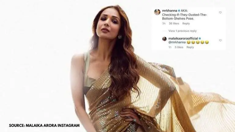 Malaika Arora shows us how to beat the Monday blues, but bestie Rahul has other ideas Malaika Arora