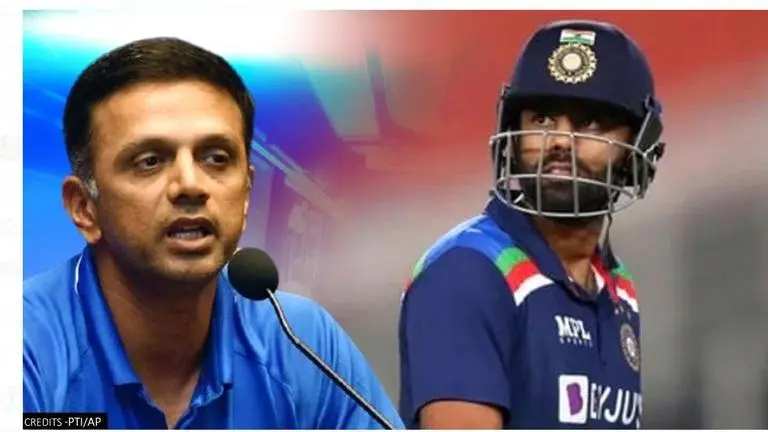 Rahul Dravid gutted as Suryakumar Yadav needlessly gifts his wicket during 1st T20I; Watch Rahul Dravid, Suryakumar Yadav