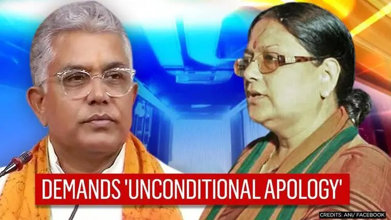 Dilip Ghosh slaps legal notice on TMC MP over fabricated 'Matuas' tweet made in his name Dilip Ghosh