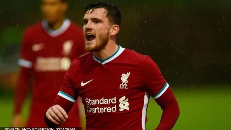 Liverpool star Andy Robertson wore Chelsea kit to celebrate Premier League title win liverpool