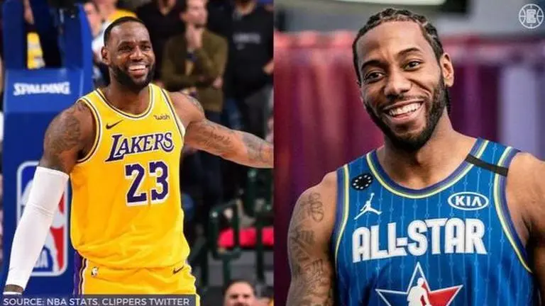 LeBron James' Instagram story makes fans compare his laughter style to Kawhi Leonard's lebron james