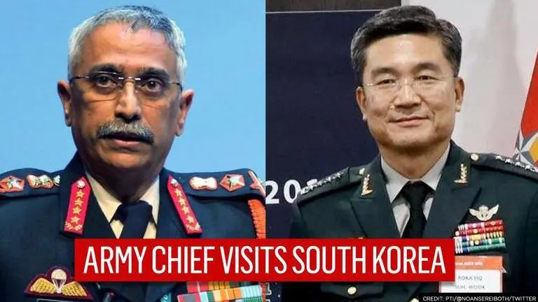 Army chief Gen Naravane visits South Korea to strengthen Strategic, Defence partnership Indian Army