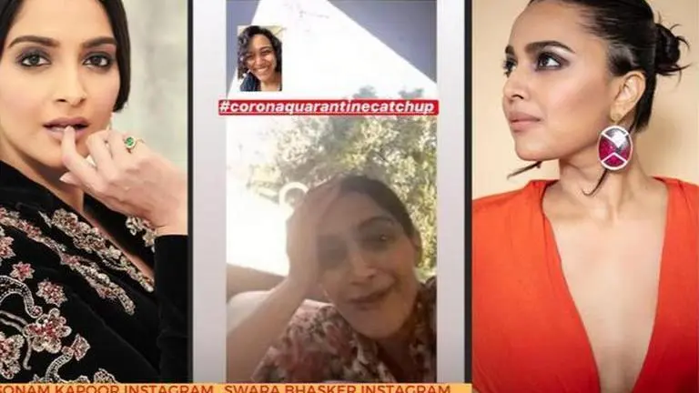 Sonam Kapoor disapproves of Swara Bhasker's new haircut, adorably says she "misses" Swara Sonam Kapoor