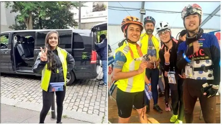 Indian Navy hails Priyadarshani Pawar for winning global cycling event Indian Navy, Priyadarshini Pawar
