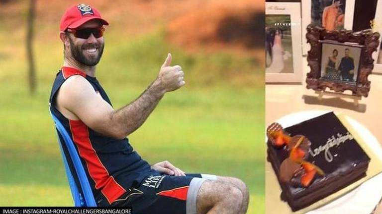 Ipl 2022: rcb arrange 'safe and sound' welcome for newly-married glenn maxwell; watch