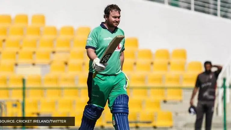 Paul Stirling scores first ODI century of 2021 in historic ODI in Abu Dhabi vs UAE: WATCH Paul Stirling