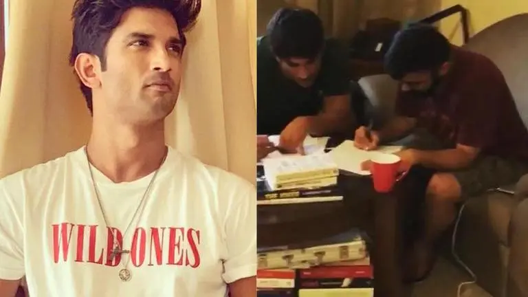 When Sushant Singh Rajput was engrossed in solving a complex physics equation; watch sushant singh rajput