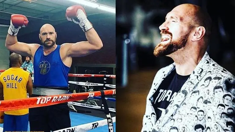 Tyson Fury orders pizza and chicken wings worth £557 during coronavirus lockdown Tyson Fury