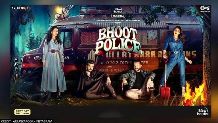 'Bhoot Police' release date preponed, Arjun and Saif starrer to stream on THIS date Bhoot Police