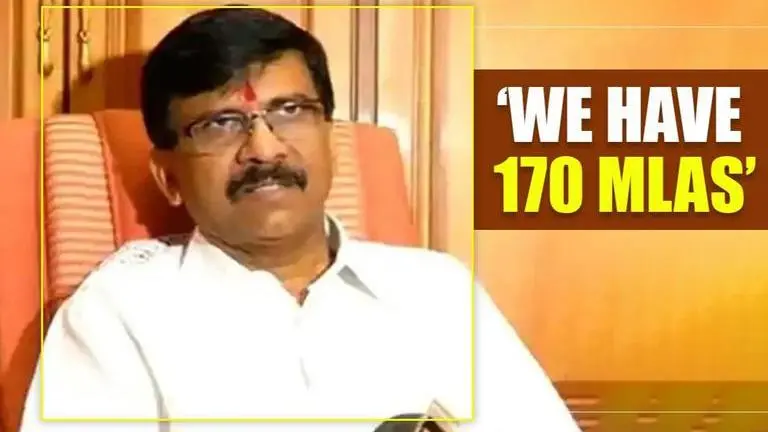 Maharashtra: Sanjay Raut claims Shiv Sena has support of 170 MLAs Maharashtra