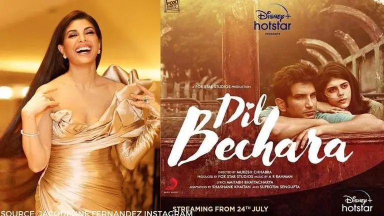 Jacqueline Fernandez' message for Sanjana Sanghi: "You had an amazing first co-star" Jacqueline fernandez