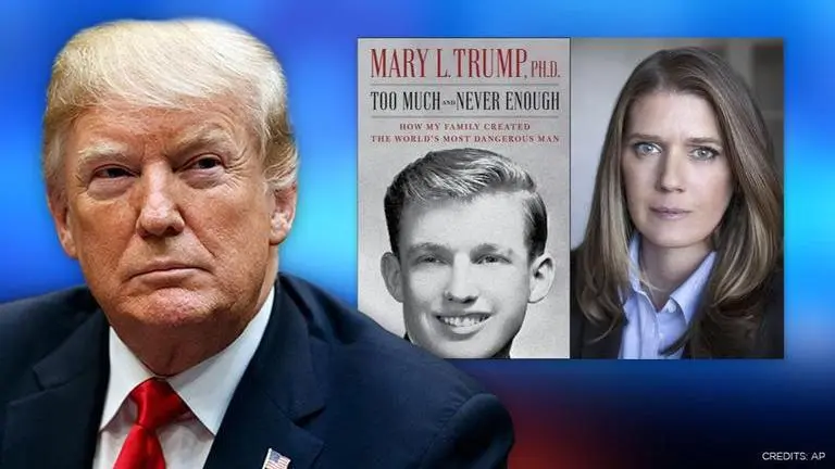 Mary Trump's book on Donald Trump sells nearly one million copies on first day of launch Mary Trump
