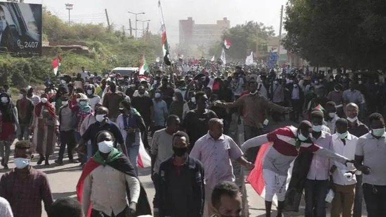Sudan authorities arrest 114 anti-coup protestors over alleged violation in Khartoum Sudan