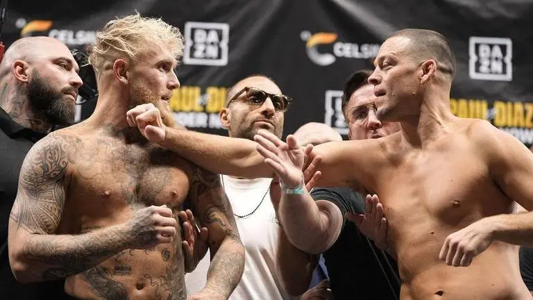 Jake Paul vs Nate Diaz live streaming: How to watch mega boxing match in India, UK and US? Jake Paul vs Nate Diaz live streaming: How to watch mega boxing match in India, UK and US?