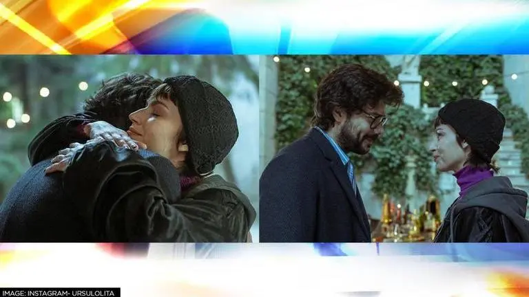 'Money Heist's Tokyo gets emotional in her tribute to the show; shares pics with Professor Ursula Corbero Alvaro Morte