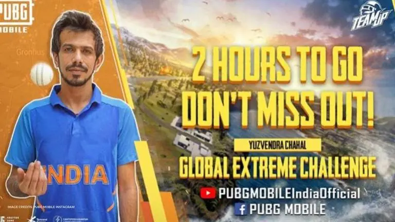 PUBG MOBILE: Yuzvendra Chahal teams up with YT star to hype Global Extreme Challenge pubg mobile