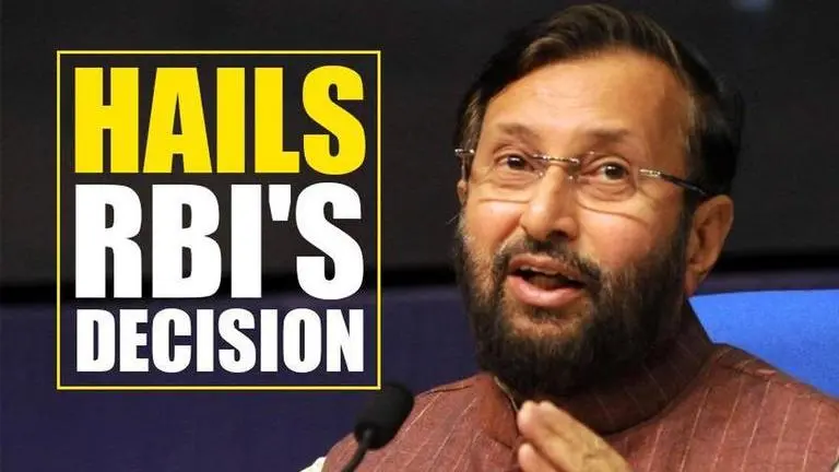 Javadekar: Reduction in repo rate to benefit people and industry Javadekar